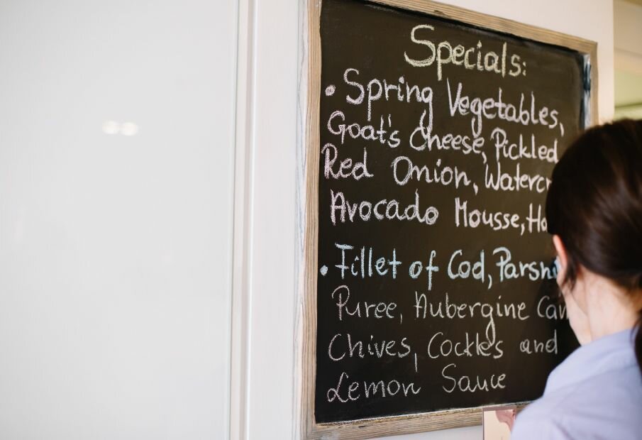 Grace Restaurant Menu