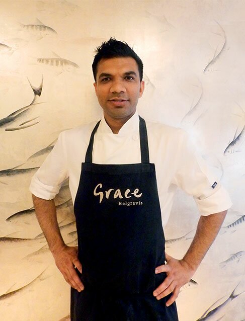 Head Chef Grace Belgravia Manish Patel